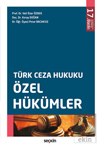 Türk Ceza Hukuku Özel Hükümler