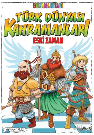 Türk Dünyası Kahramanları Boyama Kitabı