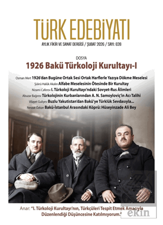 Türk Edebiyatı Aylık Fikir ve Sanat Dergisi Sayı: 628 Şubat 2026