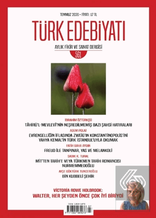 Türk Edebiyatı Dergisi Sayı: 561 Temmuz 2020
