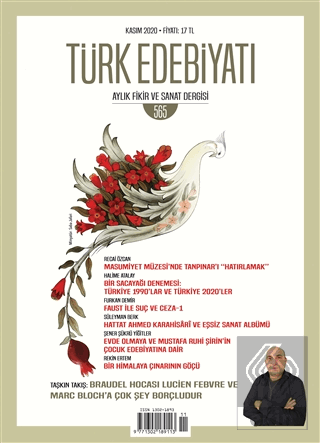 Türk Edebiyatı Dergisi Sayı: 565 Kasım 2020