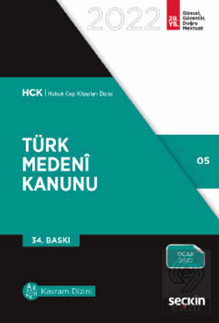 Türk Medeni Kanunu 2022