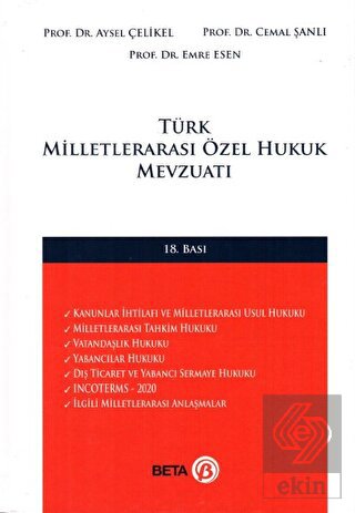 Türk Milletlerarası Özel Hukuk Mevzuatı