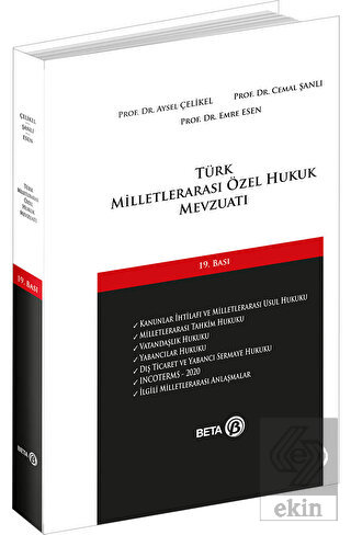 Türk Milletlerarası Özel Hukuk Mevzuatı