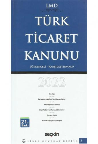 Türk Ticaret Kanunu / LMD–3