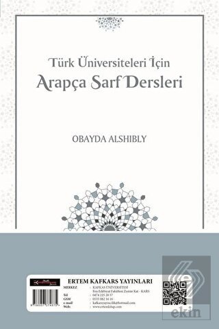 Türk Üniversiteleri için Arapça Sarf Dersleri