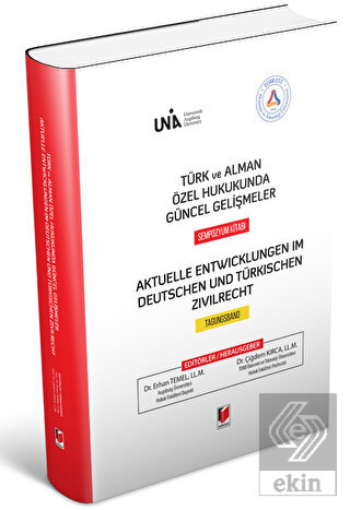 Türk ve Alman Özel Hukukunda Güncel Gelişmeler Sem