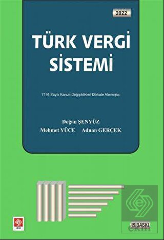Türk Vergi Sistemi Doğan Şenyüz
