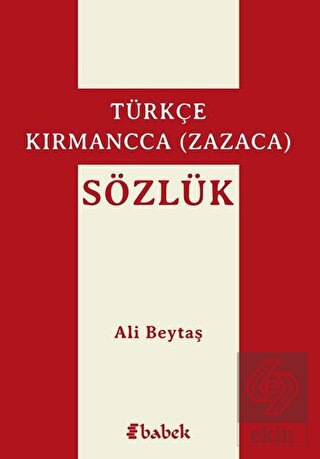 Türkçe-Kırmancca (Zazaca) Sözlük