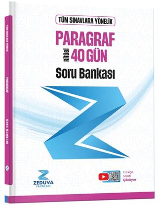 Türkçe Saati 40 Gün Ritüel Paragraf Soru Bankası