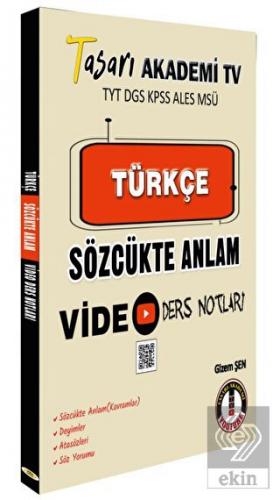 Türkçe Sözcükte Anlam Video Ders Notları