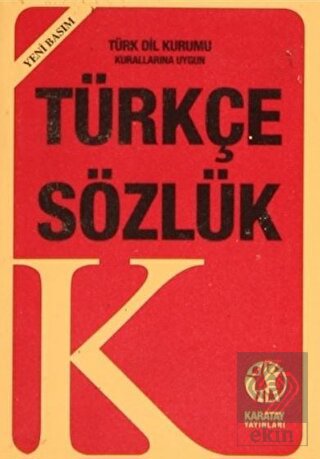 Türkçe Sözlük (Yeni Basım)