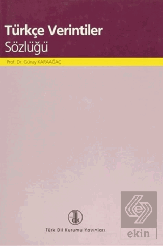 Türkçe Verintiler Sözlüğü
