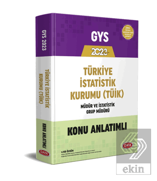 Türkiye İstatistik Kurumu (Tüik) GYS Konu Anlatıml