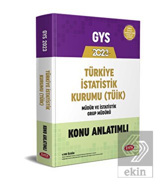 Türkiye İstatistik Kurumu (Tüik) GYS Konu Anlatıml