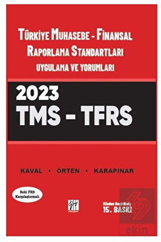 Türkiye Muhasebe - Finansal Raporlama Standartları