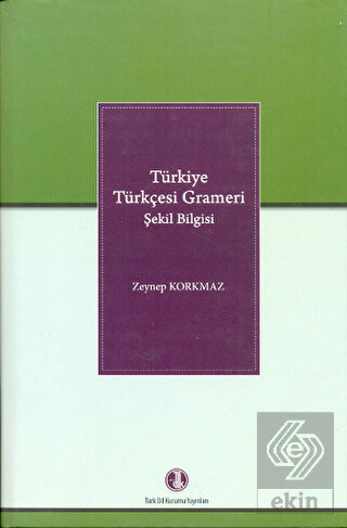 Türkiye Türkçesi Grameri Şekil Bilgisi