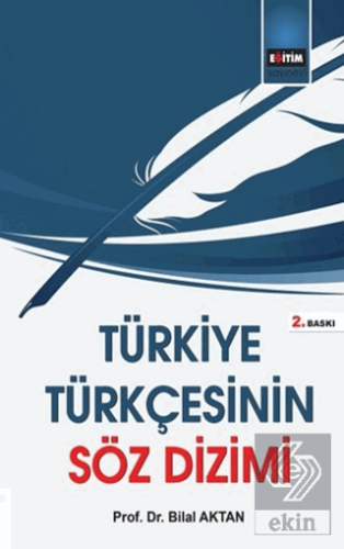 Türkiye Türkçesinin Söz Dizimi