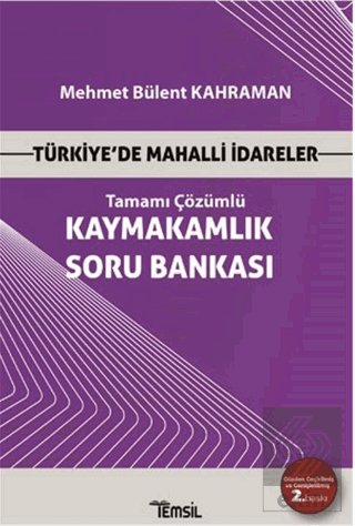 Türkiye'de Mahalli İdareler - Kaymakamlık Tamamı Ç