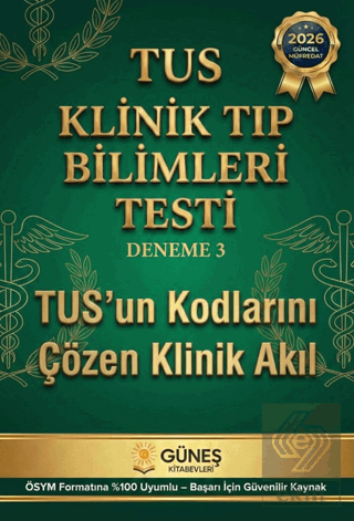 TUS Klinik Tıp Bilimleri Testi Deneme 3