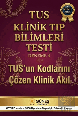 TUS Klinik Tıp Bilimleri Testi Deneme 4