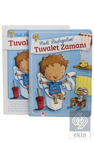 Tuvalet Zamanı - Erkekler İçin Tuvalet Eğitimi Kitabı