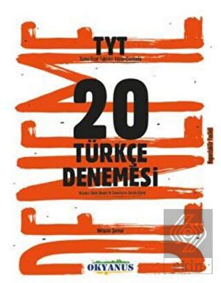 TYT 20 Türkçe Denemesi Okyanus Yayınları