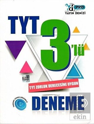 TYT 3 lü Pro Deneme