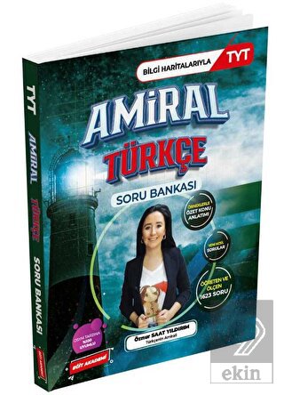 TYT Amiral Türkçe Soru Bankası Türkçenin Amirali E
