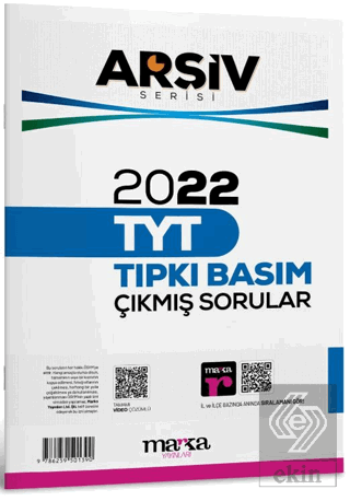 TYT Arşiv Serisi Tıpkı Basım Çıkmış Sorular Tamamı Video Çözümlü