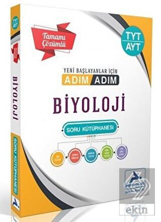 TYT-AYT Biyoloji Adım Adım Tamamı Çözümlü Soru Küt