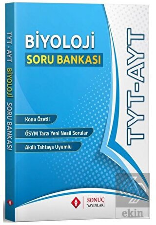 TYT AYT Biyoloji Soru Bankası