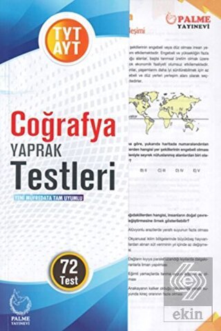 TYT AYT Coğrafya Yaprak Testleri