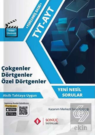 TYT-AYT Çokgenler Dörtgenler Özel Dörtgenler
