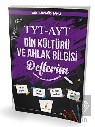 TYT-AYT Din Kültürü ve Ahlak Bilgisi Defterim