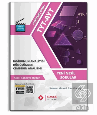 TYT AYT Doğrunun Analitiği Dönüşümler Çemberin Ana