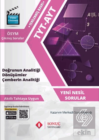 TYT-AYT Doğrunun Analitiği Dönüşümler Çemberin Analitiği