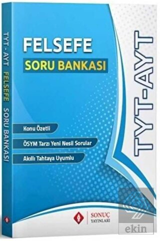 TYT AYT Felsefe Soru Bankası