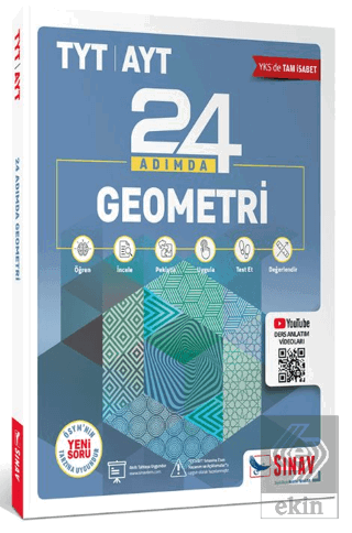 2022 TYT AYT Geometri 24 Adımda Konu Anlatımlı Sor