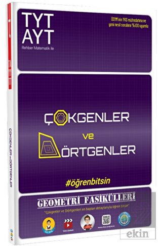 TYT-AYT Geometri Fasikülleri - Çokgenler ve Dörtge
