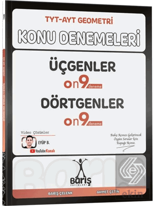 TYT - AYT Geometri Üçgenler Dörtgenler Konu Denemeleri
