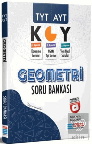 TYT AYT Geometri Video Çözümlü Soru Bankası Evrens