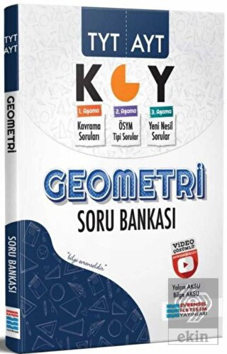 TYT AYT Geometri Video Çözümlü Soru Bankası Evrens