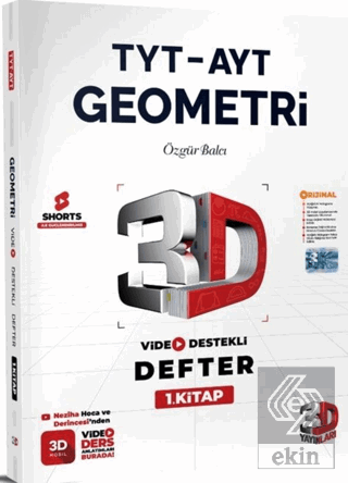 TYT AYT Geometri Video Destekli Defter