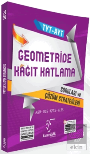 TYT AYT Geometride Kağıt Katlama Soruları ve Çözüm