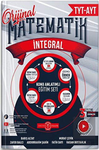 Orjinal TYT AYT Matematik İntegral