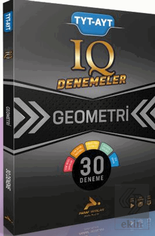 TYT AYT IQ Geometri Video Çözümlü 30 Deneme