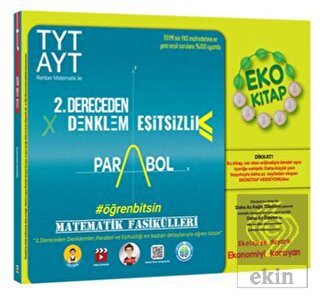 TYT AYT Matematik 2. Dereceden DenklemlerEşitsizl