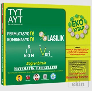 TYT AYT Matematik Fasikülleri - Permütasyon, Kombi
