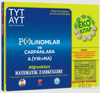 TYT-AYT Matematik Fasikülleri - Polinomlar ve Çarp